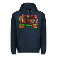 Navy summer time Premium Hoodie - CowhideDigitalArt