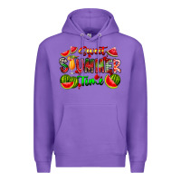 Purple summer time Premium Hoodie - CowhideDigitalArt
