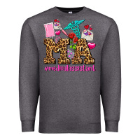 Charcoal Heather valentines day m a medical assistant Premium Sweatshirt - AdoDesignShop