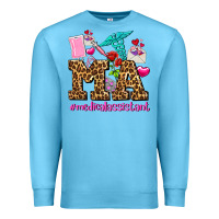 Ocean Blue valentines day m a medical assistant Premium Sweatshirt - AdoDesignShop