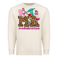 Sandshell valentines day m a medical assistant Premium Sweatshirt - AdoDesignShop