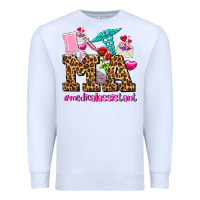 Valentines Day M A Medical Assistant Premium Sweatshirt | Teevron