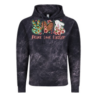 Cloud Black Easter Day Peace love Easter Vintage Hoodie - OliviaCreatesArt