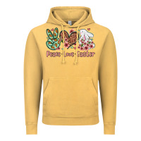 Vintage Mustard Easter Day Peace love Easter Vintage Hoodie - OliviaCreatesArt