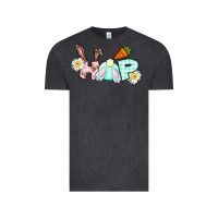 Vintage Black Hop bunny Easter Day Vintage Tee - CowGirlArtShop