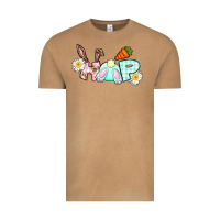 Vintage Camel Hop bunny Easter Day Vintage Tee - CowGirlArtShop