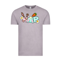 Vintage Zinc Hop bunny Easter Day Vintage Tee - CowGirlArtShop