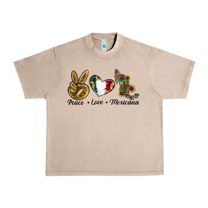Peace Love Mexicana Urban Heavy Tee by RanaPortraitStore | Teevron