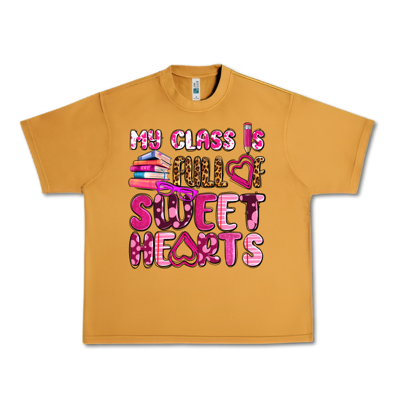 My Class Is Full Of Sweet Hearts Olivia Urban Heavy Tee by OliviaCreatesArt | Teevron