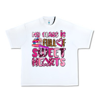 White my class is full of sweet hearts olivia Urban Heavy Tee - OliviaCreatesArt