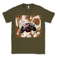 Army Green baseball crusher Classic Tee - TumblerDesignByShophia