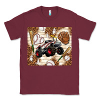 Burgundy baseball crusher Classic Tee - TumblerDesignByShophia