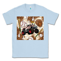 Dusty Blue baseball crusher Classic Tee - TumblerDesignByShophia