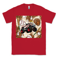 Red baseball crusher Classic Tee - TumblerDesignByShophia