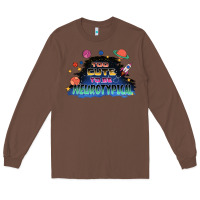 Chestnut Too cute to be neurotypical Long Sleeve Tee - FaDigitalArtStudio