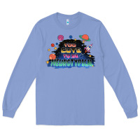 Colony Blue Too cute to be neurotypical Long Sleeve Tee - FaDigitalArtStudio