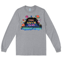 Heather Grey Too cute to be neurotypical Long Sleeve Tee - FaDigitalArtStudio