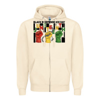 Sandshell black independence day juneteenth Zipper Hoodie - BarkalooDesign