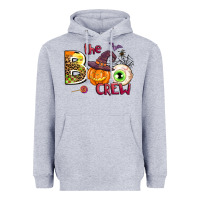 Heather Grey the boo crew Heavyweight Hoodie - AdoDesignShop