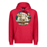 Cardinal Charolais Cow Christmas Premium Hoodie - RanaPortraitStore