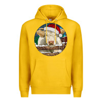 Lemon Charolais Cow Christmas Premium Hoodie - RanaPortraitStore