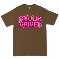 Cacao Breast Cancer truck driver Premium Tee - texasbilliewilder