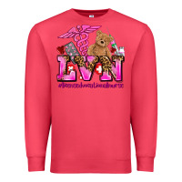 Cardinal valentines day lvn licensed vocational nurse Premium Sweatshirt - AdoDesignShop