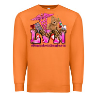 Carrot valentines day lvn licensed vocational nurse Premium Sweatshirt - AdoDesignShop