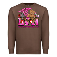 Chestnut valentines day lvn licensed vocational nurse Premium Sweatshirt - AdoDesignShop