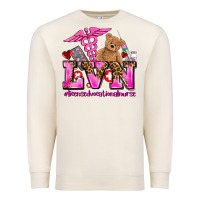 Sandshell valentines day lvn licensed vocational nurse Premium Sweatshirt - AdoDesignShop