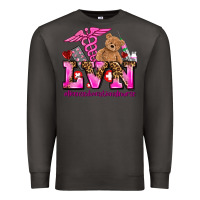 Smoke valentines day lvn licensed vocational nurse Premium Sweatshirt - AdoDesignShop