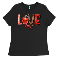 Black Love bug Ladies Tee - HowdyJamesFarm