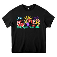 Black summer looks good on me Heavy Core Tee - NancyCooperArtShop