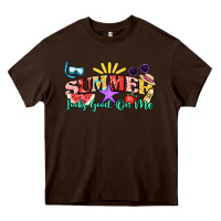 Chocolate Brown summer looks good on me Heavy Core Tee - NancyCooperArtShop