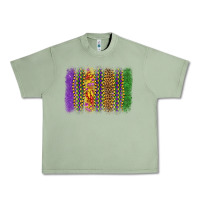 Oil Green mardi gras brushstroke Urban Heavy Tee - OliviaCreatesArt