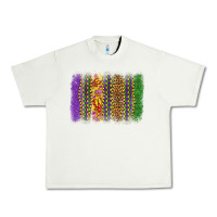 Pistachio mardi gras brushstroke Urban Heavy Tee - OliviaCreatesArt