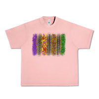 Salmon mardi gras brushstroke Urban Heavy Tee - OliviaCreatesArt
