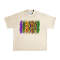 Sandshell mardi gras brushstroke Urban Heavy Tee - OliviaCreatesArt