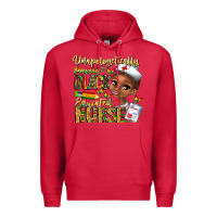 Cardinal unapologetically pretty black educated nurse Premium Hoodie - CowhideDigitalArt