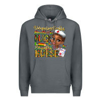 Rock unapologetically pretty black educated nurse Premium Hoodie - CowhideDigitalArt