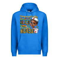 True Royal unapologetically pretty black educated nurse Premium Hoodie - CowhideDigitalArt