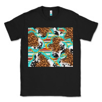 Black serape cowhide and leopard with glitter Classic Tee - TumblerDesignByShophia