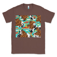 Chestnut serape cowhide and leopard with glitter Classic Tee - TumblerDesignByShophia
