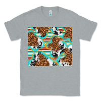 Heather Grey serape cowhide and leopard with glitter Classic Tee - TumblerDesignByShophia