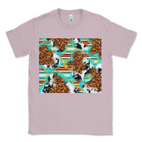 Lilac serape cowhide and leopard with glitter Classic Tee - TumblerDesignByShophia