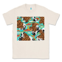 Natural serape cowhide and leopard with glitter Classic Tee - TumblerDesignByShophia