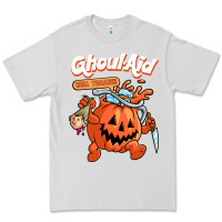 Dove Grey cool ghoul aid funny ghoul pumpkin cute meme halloween t shirt Premium Tee - maiPhamDesign