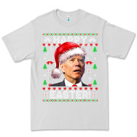 Dove Grey Santa Joe Biden Happy Easter Ugly Christmas Premium Tee - maiPhamDesign