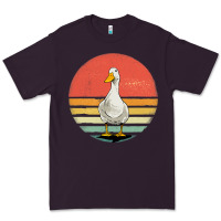 Plum Retro Vintage Duck Premium Tee - maiPhamDesign