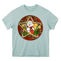 Arona Snowman Christmas Heavy Core Tee - RanaPortraitStore